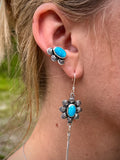Blue Ridge turquoise ear cuff