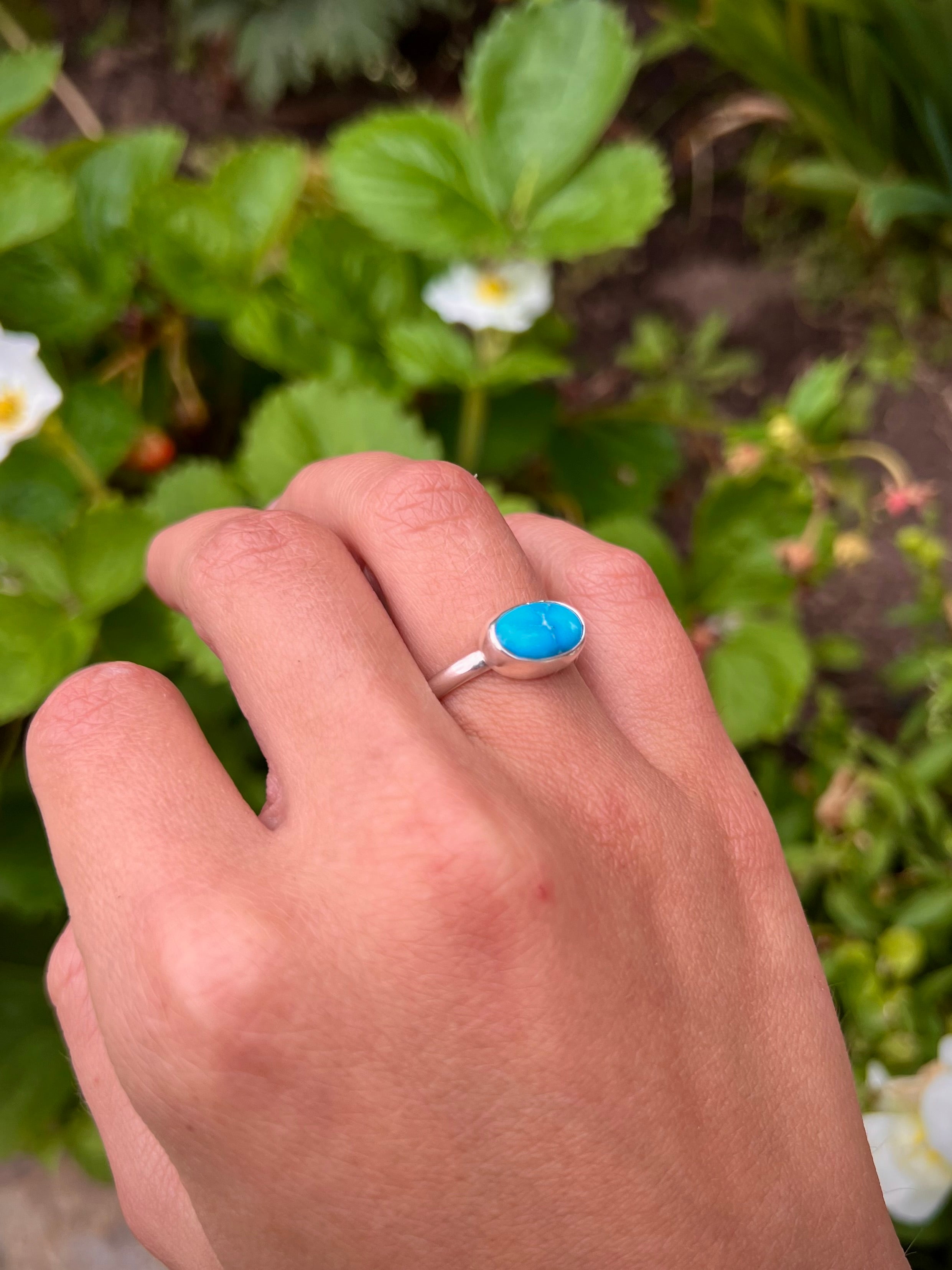 Blue Ridge simple ring (size 7)