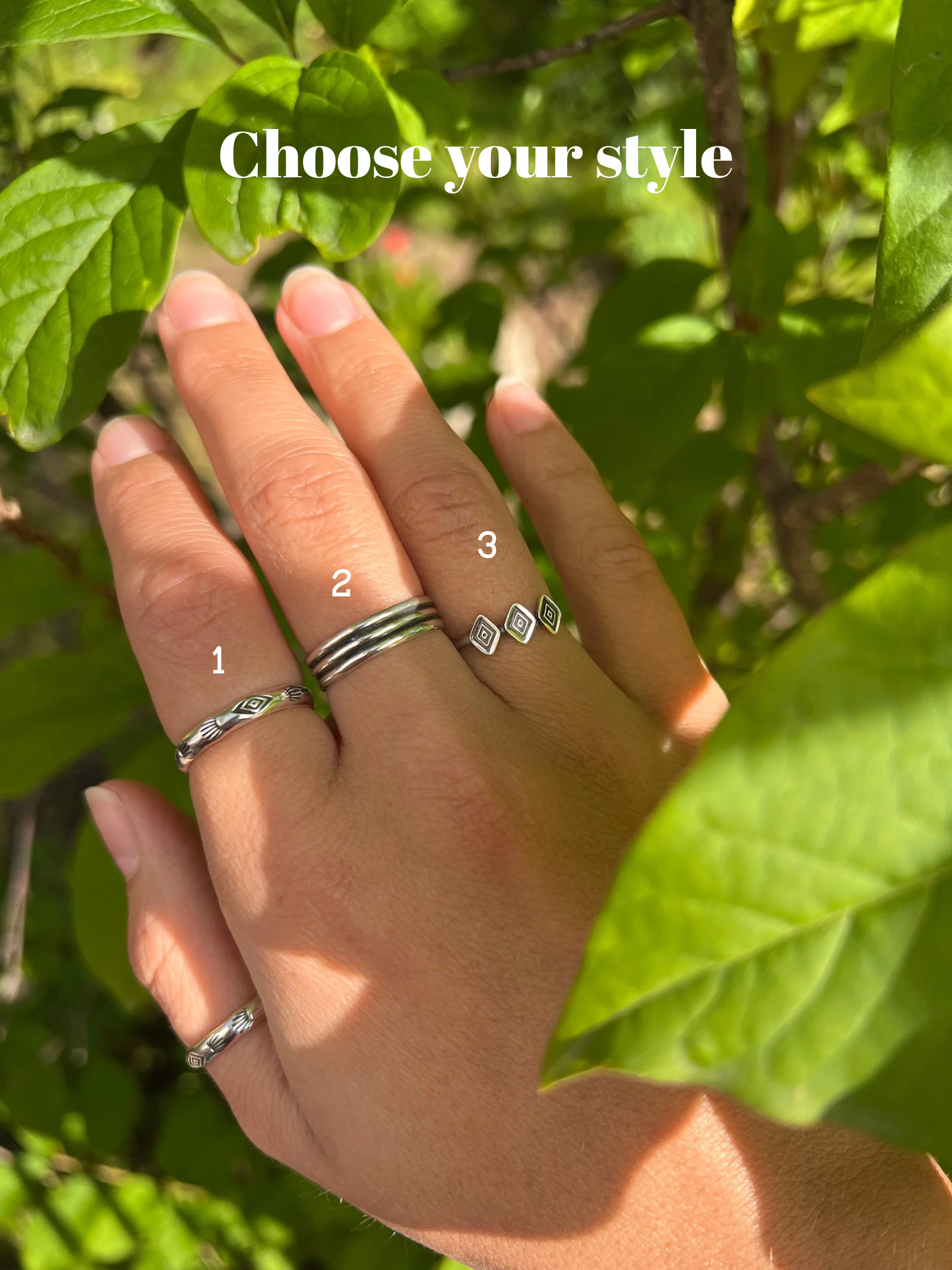 Daily essential rings - Assorted styles & sizes